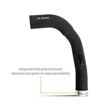 Load image into Gallery viewer, Mishimoto 2022+ Subaru WRX Charge Pipe Micro - Wrinkle Black - Installation View