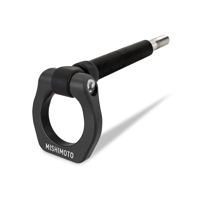 Mishimoto 2022+ Subaru WRX Front Tow Hook Black - Back View