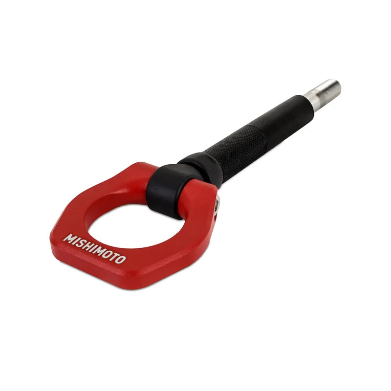 Mishimoto 2022+ Subaru WRX Front Tow Hook Red - Back View