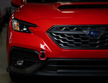 Load image into Gallery viewer, Mishimoto 2022+ Subaru WRX Front Tow Hook Red - Additional View 6