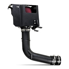 Load image into Gallery viewer, Mishimoto 2022+ Subaru WRX Performance Air Intake - Oiled Filter - Micro-Wrinkle Black - Back View