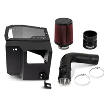 Load image into Gallery viewer, Mishimoto 2022+ Subaru WRX Performance Air Intake - Oiled Filter - Micro-Wrinkle Black - Installation View