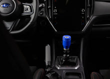 Load image into Gallery viewer, Mishimoto 2022+ Subaru WRX Shift Knob World Rally Blue - Back View