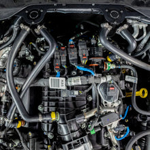 Load image into Gallery viewer, Mishimoto 2023+ Ford Bronco 2.7L Baffled Oil Catch Can System - Installation View