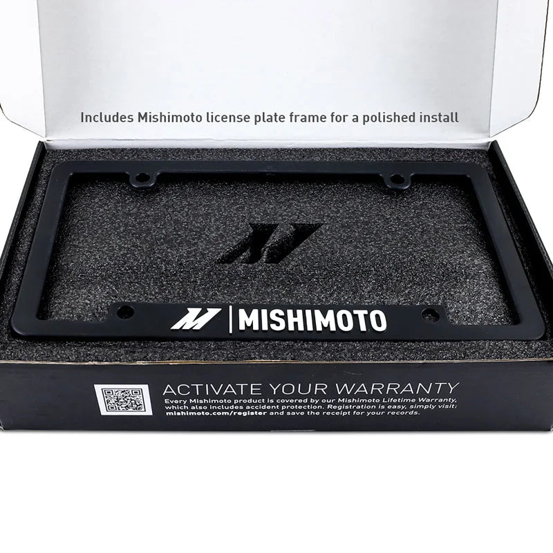 Mishimoto 2023+ Honda Civic Type-R License Plate Relocation Kit - Installation View