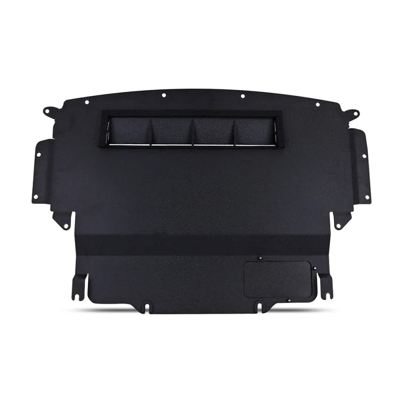 Mishimoto 2023+ Nissan Z Skid Plate Engine - Wrinkle Black - Installation View
