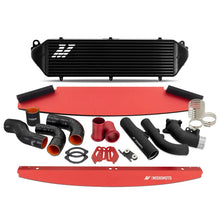 Load image into Gallery viewer, Mishimoto 2023+ Toyota GR Corolla Intercooler &amp; Pipe Kit - Black Cooler - Black Pipes - Main Product View