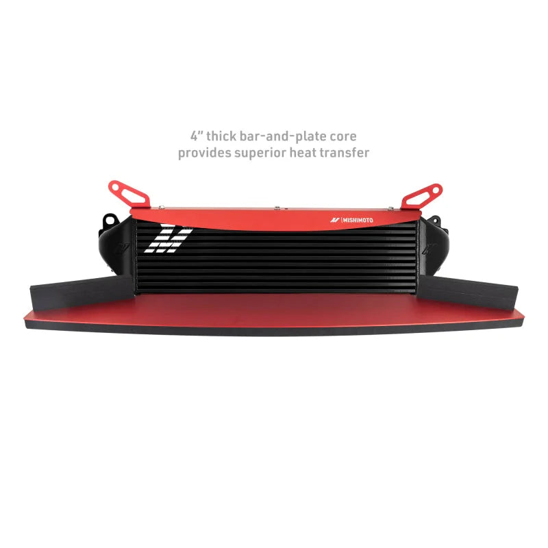 Mishimoto 2023+ Toyota GR Corolla Intercooler & Pipe Kit - Black Cooler - Black Pipes - Additional View 8
