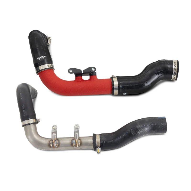 Mishimoto 2023+ Toyota GR Corolla Intercooler Pipe Kit - Wrinkle Red - Additional View 5