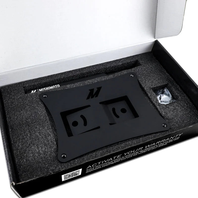 Mishimoto 2023+ Toyota GR Corolla License Plate Relocation Kit - Side View