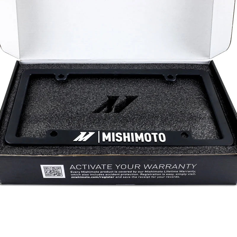 Mishimoto 2023+ Toyota GR Corolla License Plate Relocation Kit - Installation View