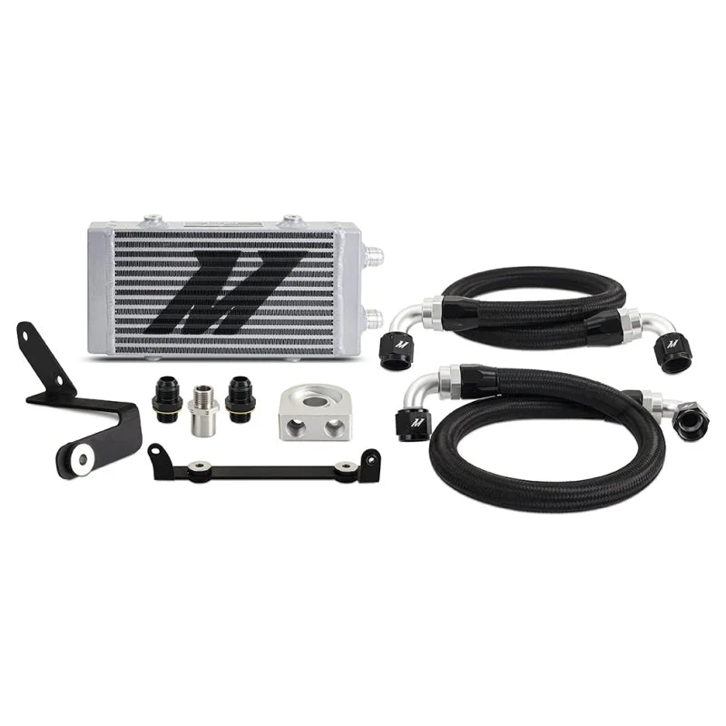 Mishimoto 2023+ Toyota GR Corolla Oil Cooler Kit - Thermostatic - Silver - Main Product View