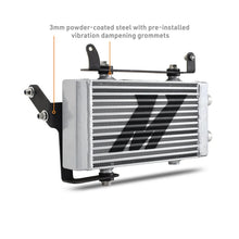 Load image into Gallery viewer, Mishimoto 2023+ Toyota GR Corolla Oil Cooler Kit - Thermostatic - Silver - Side View