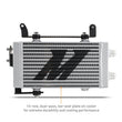 Load image into Gallery viewer, Mishimoto 2023+ Toyota GR Corolla Oil Cooler Kit - Thermostatic - Silver - Back View