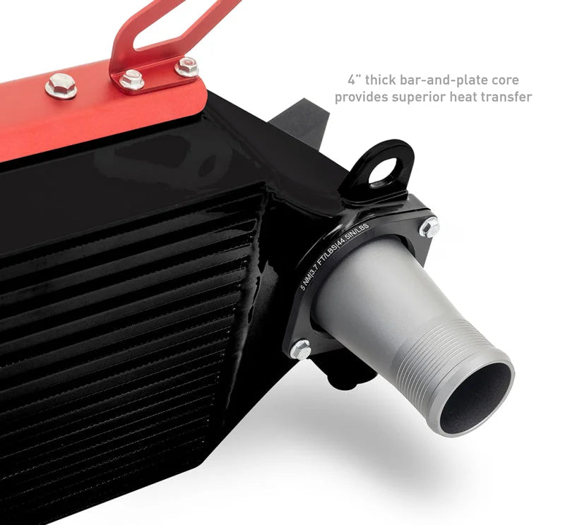 Mishimoto 2023+ Toyota GR Corolla Performance Intercooler - Black - Side View