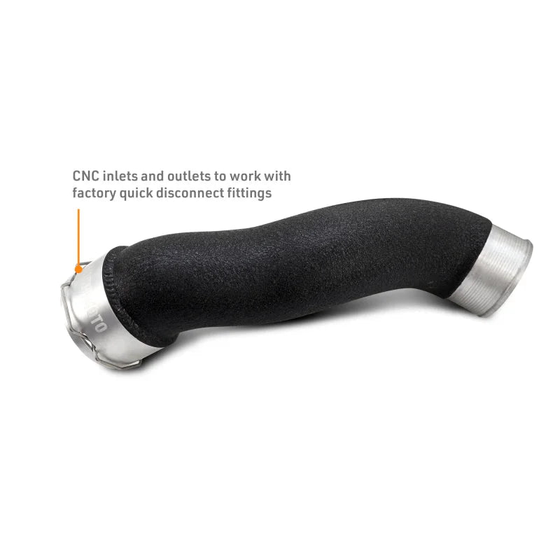 Mishimoto 2024+ Ford Mustang 2.3L EcoBoost Performance Intercooler Kit -  Black/Black - Installation View
