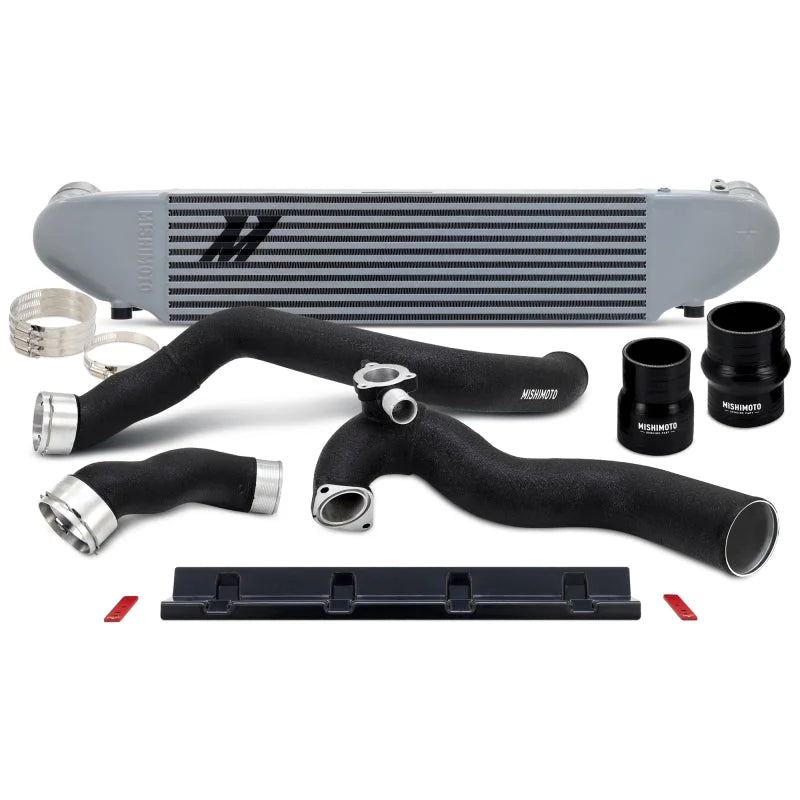 Mishimoto 2024+ Ford Mustang 2.3L EcoBoost Performance Intercooler Kit -  Silver/Black - Main Product View