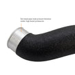 Load image into Gallery viewer, Mishimoto 2024+ Ford Mustang EcoBoost Charge Pipes -  Wrinkle Black - Side View