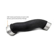 Load image into Gallery viewer, Mishimoto 2024+ Ford Mustang EcoBoost Charge Pipes -  Wrinkle Black - Back View