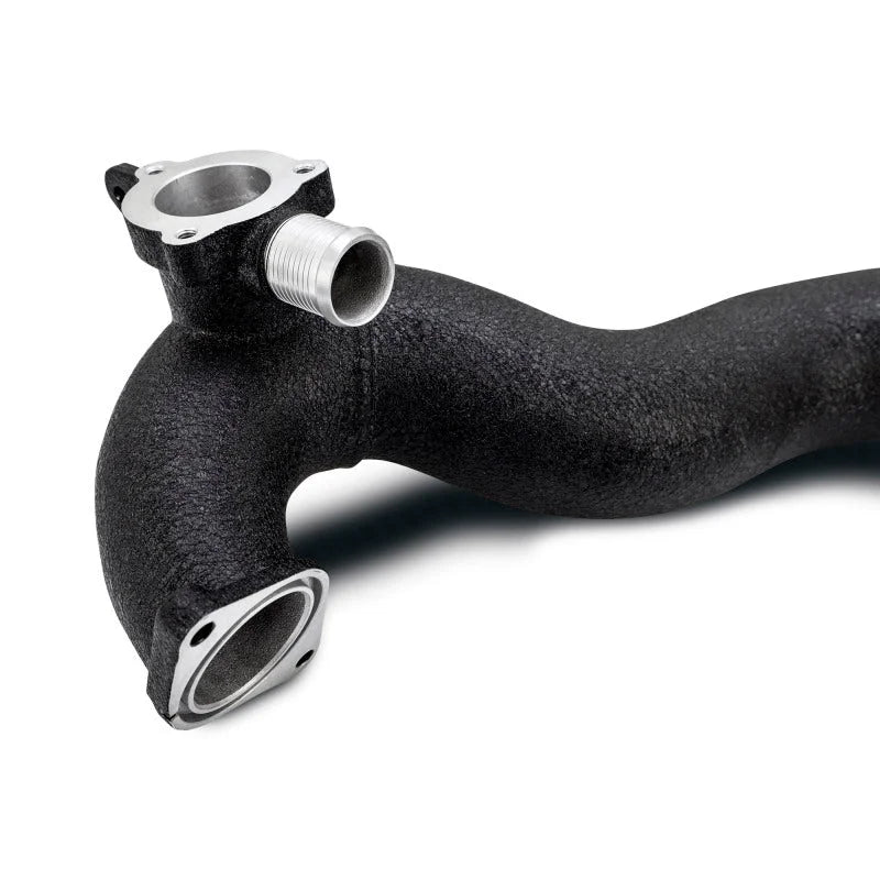 Mishimoto 2024+ Ford Mustang EcoBoost Charge Pipes -  Wrinkle Black - Additional View 5