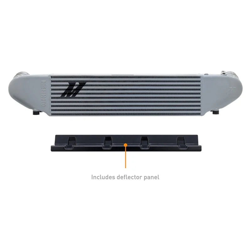 Mishimoto 2024+ Ford Mustang EcoBoost Performance Intercooler -  Silver - Side View