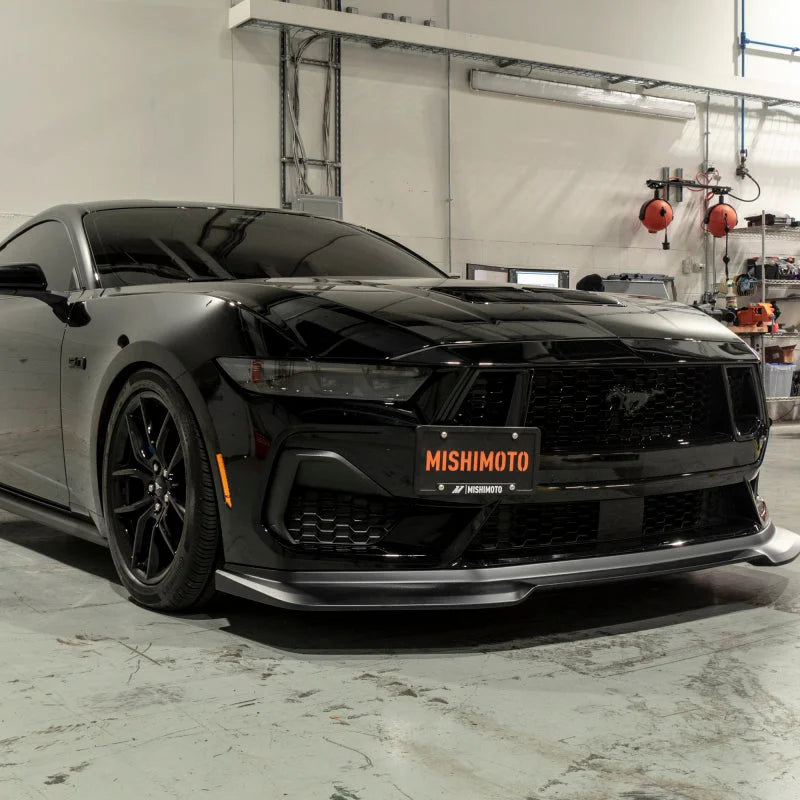 Mishimoto 2024+ Ford Mustang V8 License Plate Relocation Kit - Back View