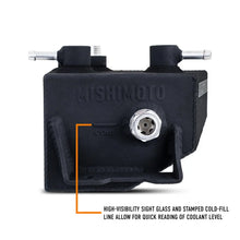 Load image into Gallery viewer, Mishimoto 2024+ Ford Mustang V8/2.3L EcoBoost Expansion Tank - Black - Back View