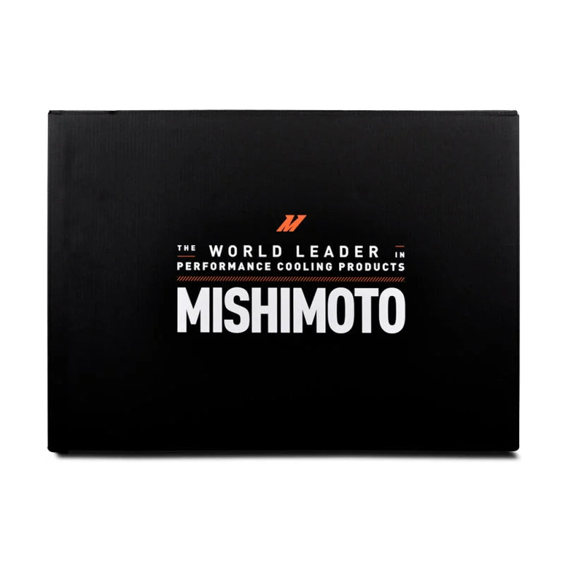 Mishimoto 2024+ Ford Mustang V8/2.3L Performance Aluminum Radiator - Side View