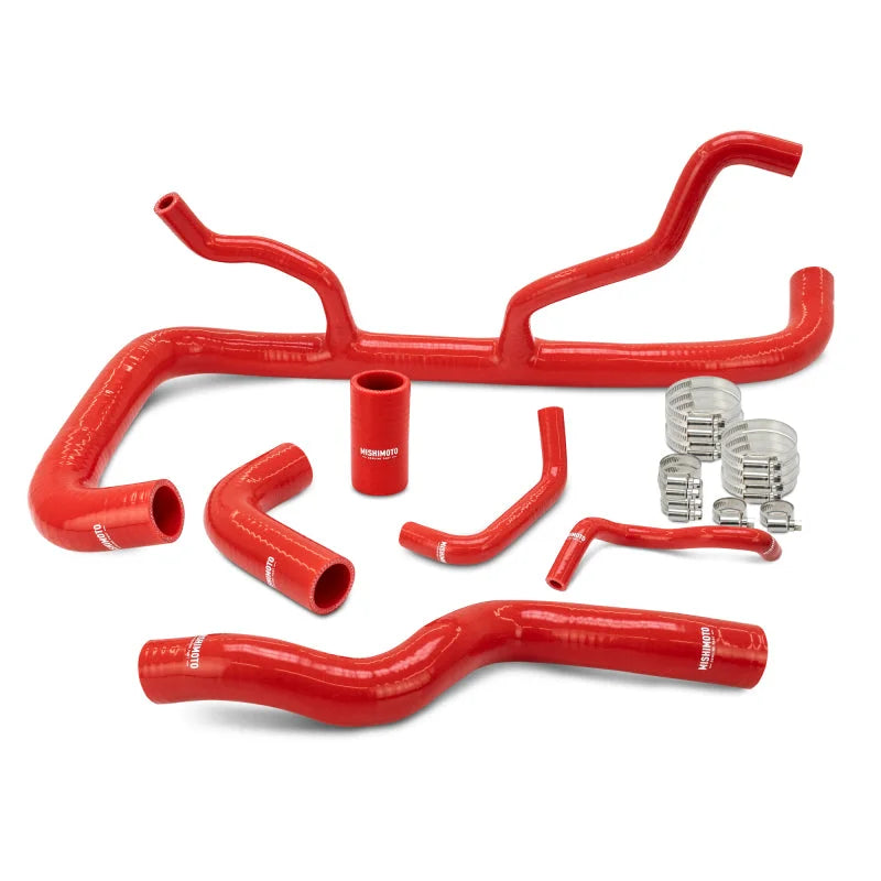 Mishimoto 2024+ Toyota Tacoma Silicone Coolant Hose Kit - AT - Red - Main Product View