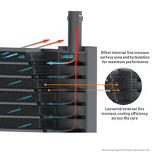 Load image into Gallery viewer, Mishimoto 2024+ Toyota Tacoma Transmission Cooler - Back View