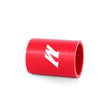 Load image into Gallery viewer, Mishimoto 2.0in Straight Coupler - Red - Back View