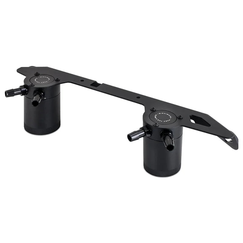 Mishimoto 21-22 Ford Bronco 2.7L Baffled Oil Catch Can System - Side View