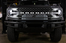 Load image into Gallery viewer, Mishimoto 21+ Bronco 2.3L High Mount INT Kit BK Core BK Pipes - Installation View