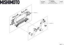Load image into Gallery viewer, Mishimoto 21+ Bronco 2.3L High Mount INT Kit BK Core BK Pipes - Additional View 6