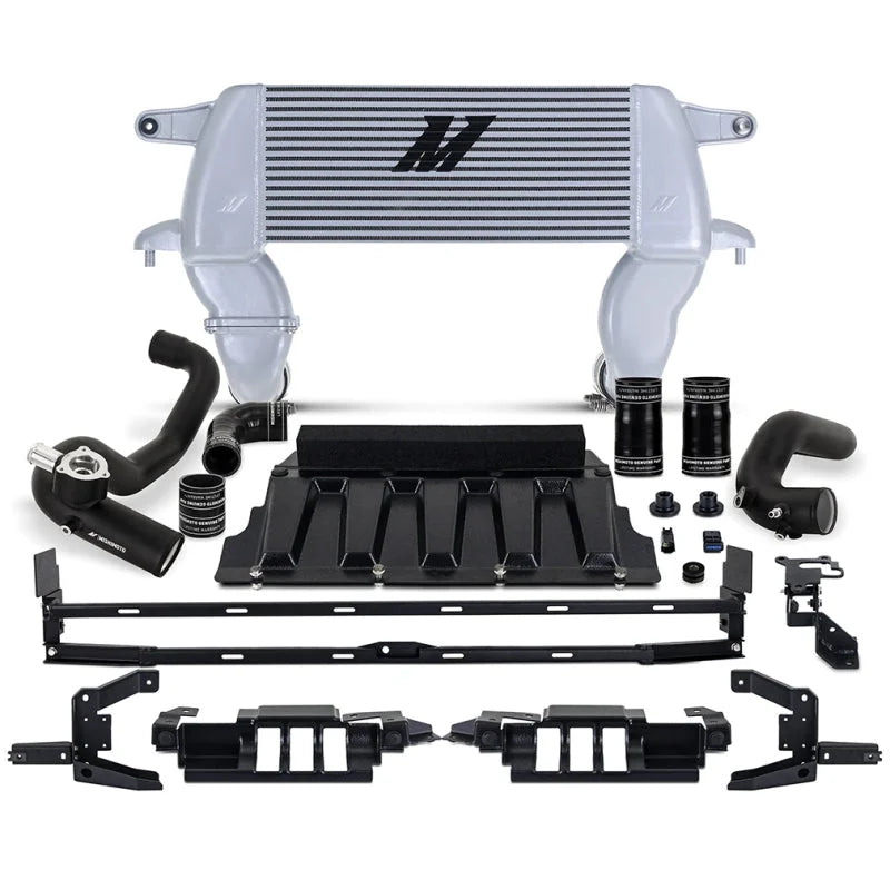 Mishimoto 21+ Bronco 2.3L High Mount INT Kit SL Core BK Pipes - Main Product View
