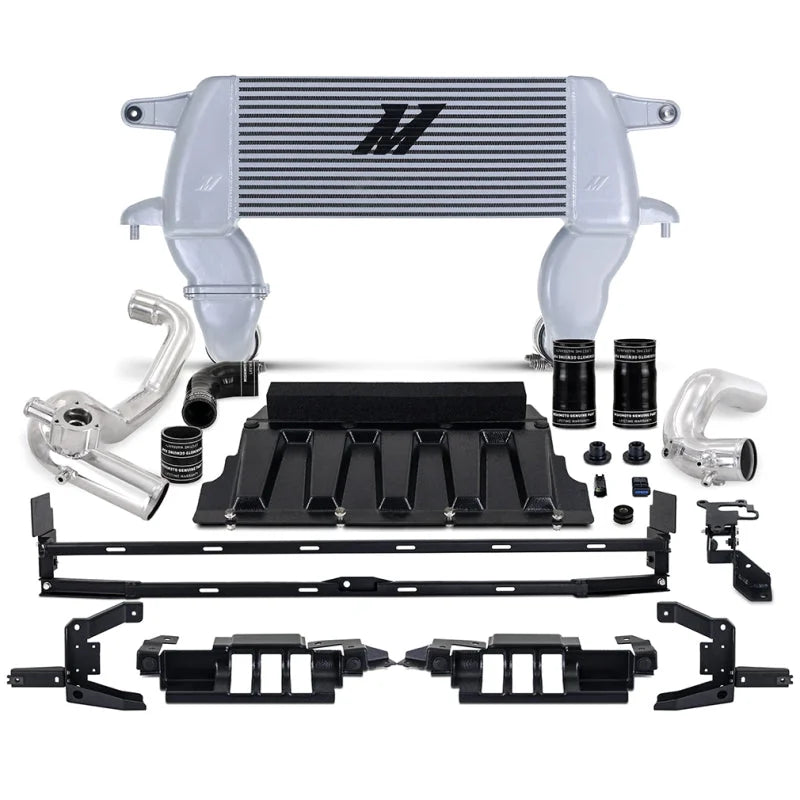Mishimoto 21+ Bronco 2.3L High Mount INT Kit SL Core P Pipes - Main Product View