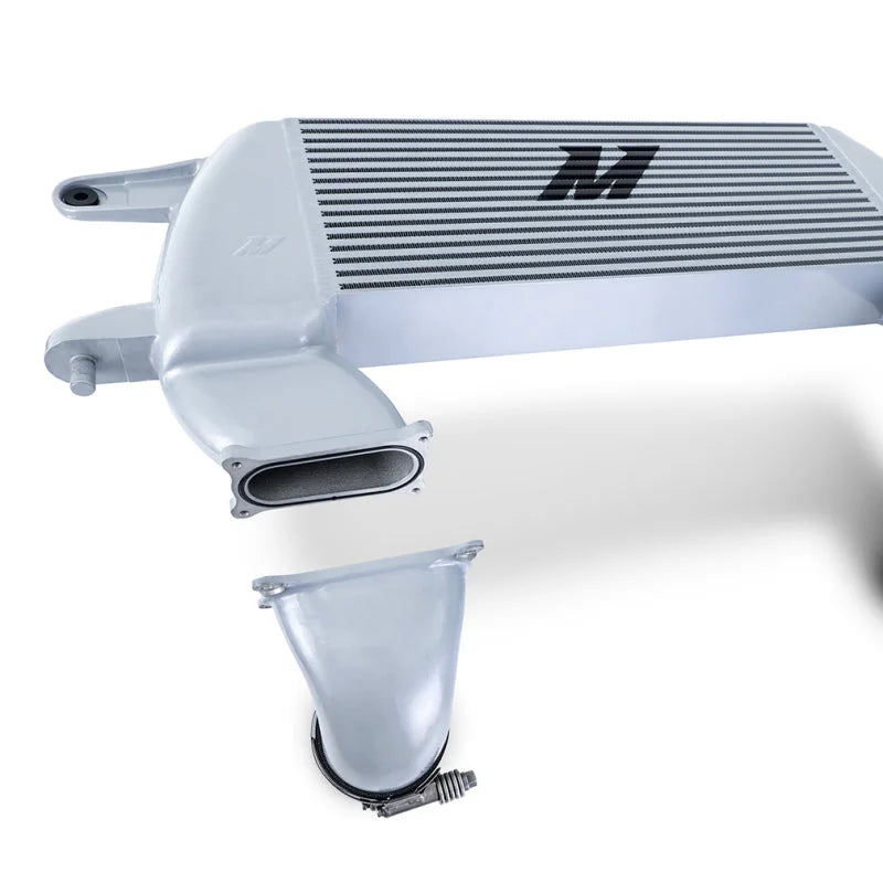 Mishimoto 21+ Bronco 2.3L High Mount INT Kit SL Core P Pipes - Side View