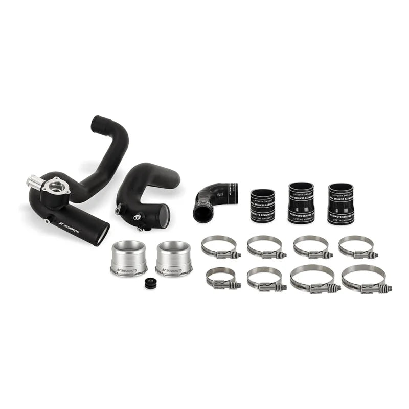 Mishimoto 21+ Bronco 2.3L Intercooler Pipe Kit Micro Wrinkle Black - Main Product View