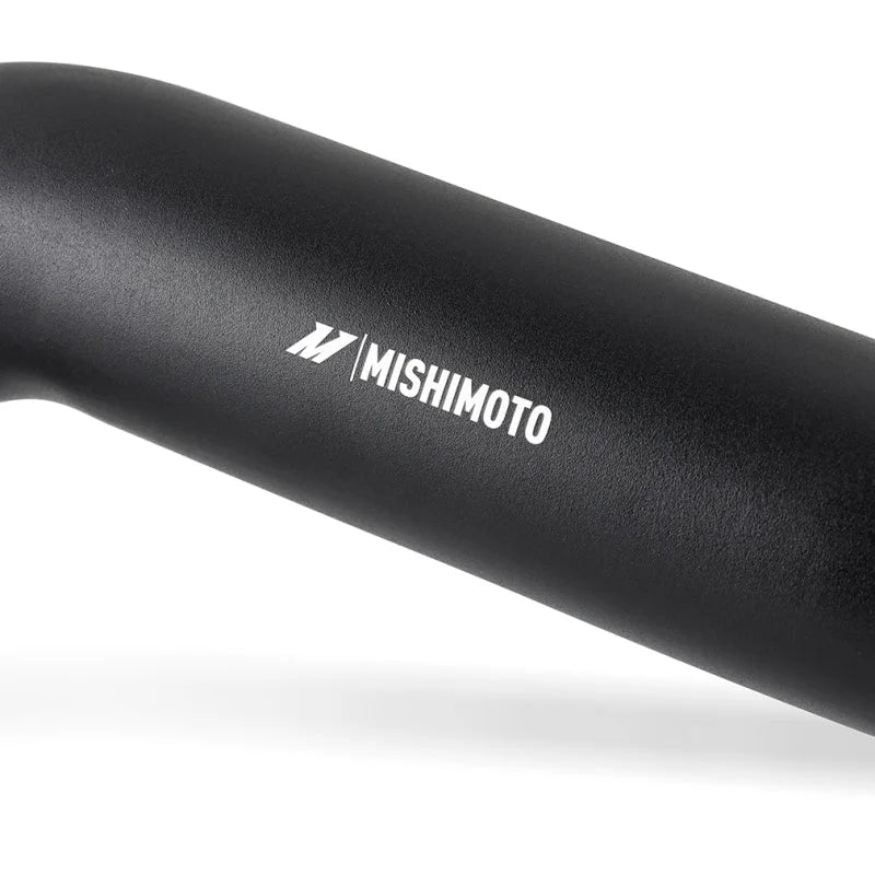 Mishimoto 21+ Bronco 2.3L Intercooler Pipe Kit Micro Wrinkle Black - Side View