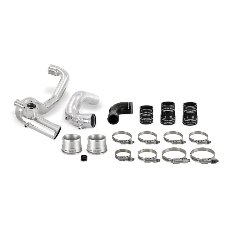 Mishimoto 21+ Bronco 2.3L Intercooler Pipe Kit Polished - Main Product View