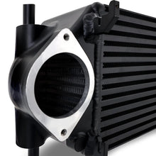 Load image into Gallery viewer, Mishimoto 21+ Bronco 2.7 Stock Location INT Kit MWBK Pipes BK Cooler - Side View