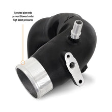 Load image into Gallery viewer, Mishimoto 21+ Bronco 2.7L Intercooler Pipe Kit Micro Wrinkle Black - Installation View