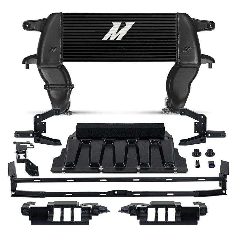 Mishimoto 21+ Ford Bronco High Mount Intercooler Kit - Black - Main Product View