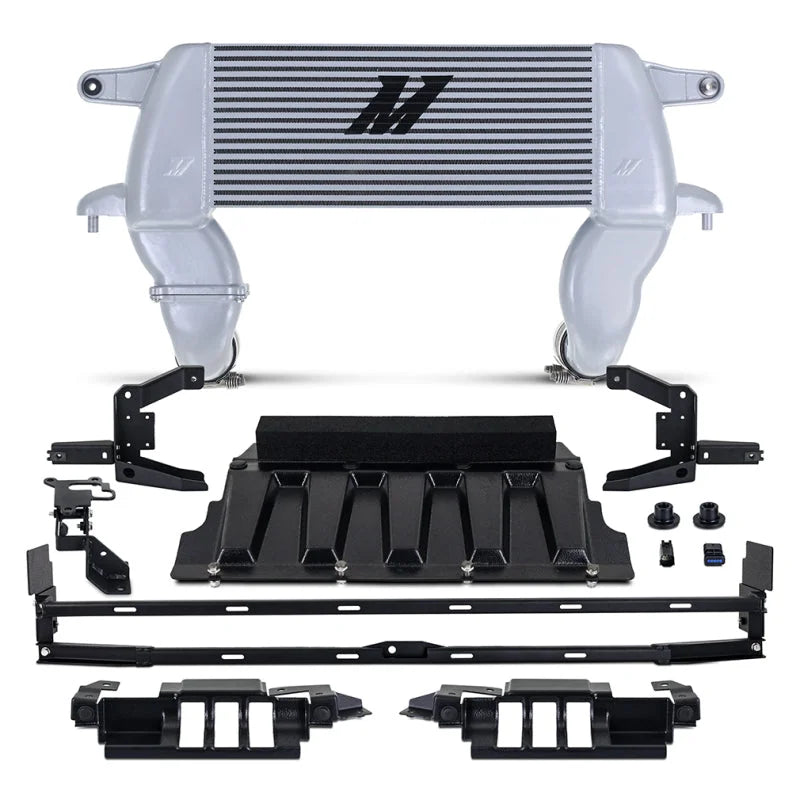 Mishimoto 21+ Ford Bronco High Mount Intercooler Kit - Silver - Main Product View