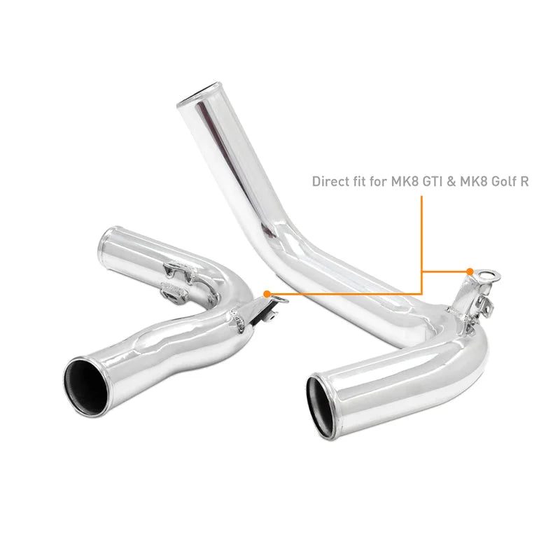 Mishimoto 22+ Volkswagen GTI MK8 (MQB) Performance Intercooler Kit P - Side View