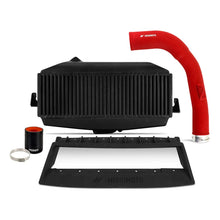 Load image into Gallery viewer, Mishimoto 22+ WRX TMIC Kit Black Core Red Pipes - Main Product View