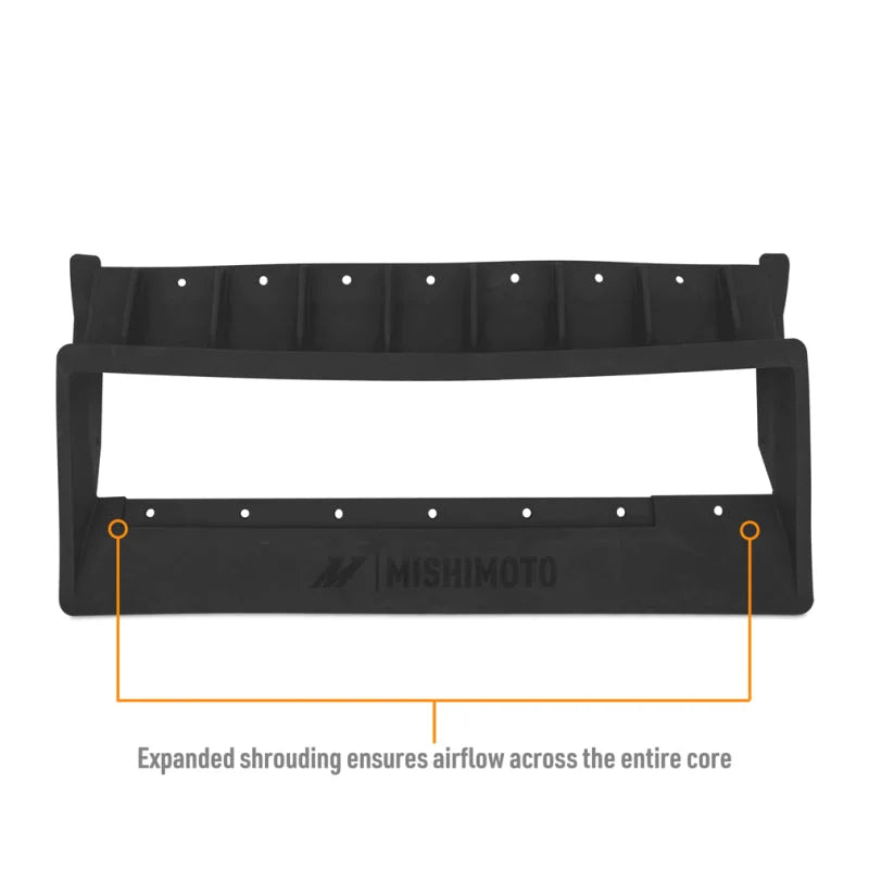 Mishimoto 22+ WRX TMIC Kit Black Core Red Pipes - Side View