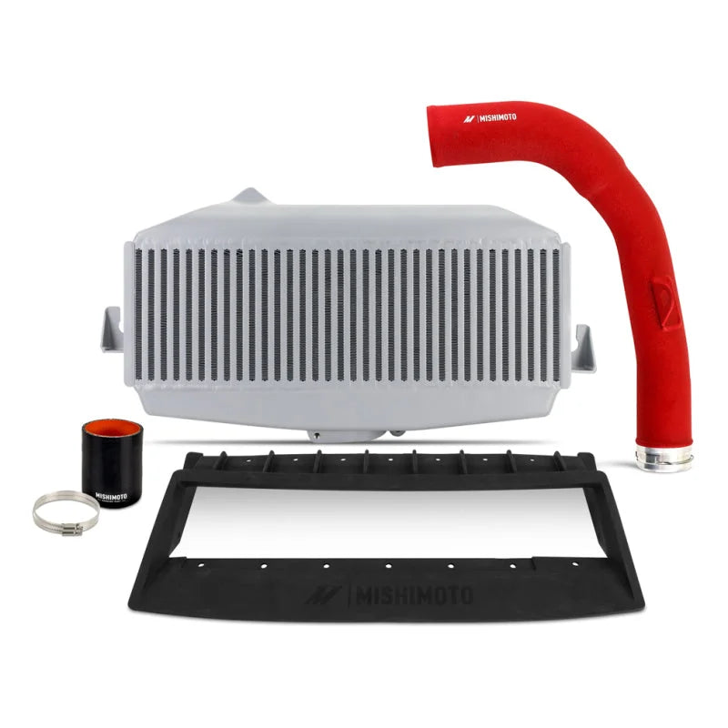 Mishimoto 22+ WRX TMIC Kit Silver Core Red Pipes - Main Product View