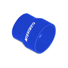 Load image into Gallery viewer, Mishimoto 2.25 to 2.5 Inch Blue Transition Coupler - Side View