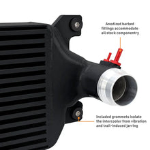 Load image into Gallery viewer, Mishimoto 24+ Tacoma Performance Intercooler Kit - BK Cooler - RD Pipes - Installation View